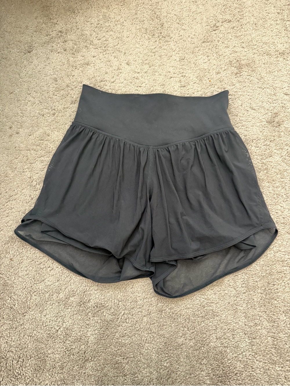 lululemon Nulu and Mesh High-Rise Yoga Short